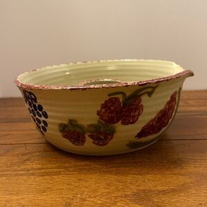 John Petree Hand Thrown Pottery Vintage Bundt Pan